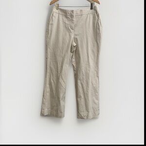 Chicos Cream Fabric Material size 2 wide leg 28 inseam
*washed pen mark on back